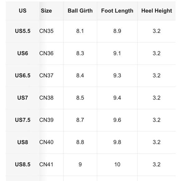 White heels size 8.5 - Picture 5 of 5